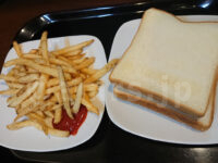 無料モーニング食べ放題＠快活CLUB 食パン フライドポテト