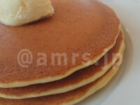 モーニングパンケーキ・ドリンクバーセット@ロイヤルホスト きつね色