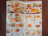 モーニングパンケーキ・ドリンクバーセット@ロイヤルホスト モーニングメニュー