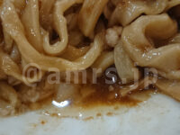 MENクライ@東京都港区 油そば スープ確認