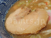 六厘舎＠東京ラーメンストリート 朝つけめん 並 豚バラチャーシュー