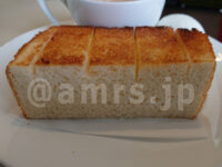 アイスティーレモン・モーニングサービスA（トースト・ゆで玉子・スープ）＠喫茶室ルノアール 極厚トースト