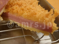 ふれあい酒場 ほていちゃん 八王子店＠東京都八王子市 ハムカツ アップ