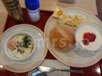 ジョイフル 東京八王子店＠東京都八王子市 エッグスラットとカスピ海ヨーグルトのプレート