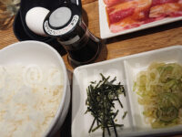 焼肉ライク 新橋本店＠東京都港区 バラカルビセット（100g） 焼き肉専用！TKGトッピング 詳細