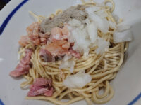 中華そば いづる＠東京都港区 味玉煮干しそば 和え玉