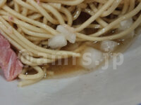 中華そば いづる＠東京都港区 味玉煮干しそば 和え玉 スープ