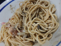 中華そば いづる＠東京都港区 味玉煮干しそば 和え玉 スープ 混ぜる