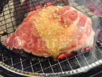 肉匠坂井 入間店@埼玉県入間市 食べ放題ランチコース 北海道産四元豚 夢の大地 肩ロース にんにく塩だれ 炭火焼き