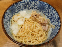 瀬戸内いりこラーメン 古田島＠東京都千代田区 ゴクニボらーめん 和え玉（中）