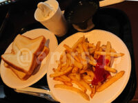 無料モーニング食べ放題@快活クラブ 食パン 神ポテト フライドポテト 食べ放題 トースト ソフトクリーム 中華スープ