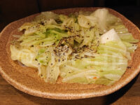 居酒屋一休 立川南口店＠東京都立川市 キャベツアヒージョ