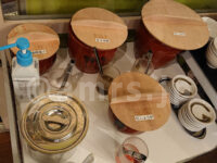 麺の章 九州 とりとん＠ラーメンスクエア（東京都立川市） セルフコーナー