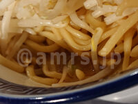 新潟発祥 なおじ 有楽町店@東京都千代田区 なおじろう 油そば 大盛 別皿 おろしニンニク スープ