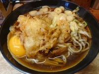 六文そば 金杉橋店＠東京都港区 天玉そば