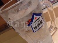 立呑み 神田屋 神田駅前店@東京都千代田区 せんべろセット 酎ハイ 2杯目