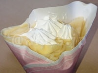 クレープリー ケル・シャンス＠東京都八王子市 ホイップクリーム サイド