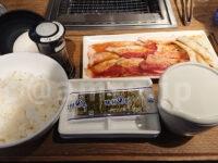 焼肉ライク 新橋本店＠東京都港区 朝焼肉セット+肉50g