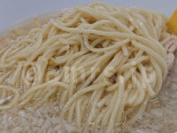 塩生姜らー麺専門店 MANNISH 神田西口店＠東京都千代田区 塩生姜らー麺 コッテリ 三河製麺製のストレート中細麺