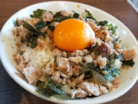 横浜家系らーめん たま家 多摩本店＠東京都八王子市 らーめん＋TKGセット TKG