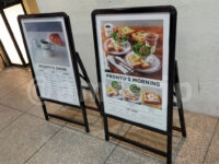 IL BAR(イルバール) 東京駅一番街店@東京都千代田区 モーニングメニュー看板