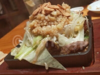 馬喰ろう 神田店＠東京都千代田区 スタミナにんにくマシマシ 馬野菜炒め