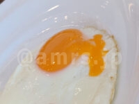 目玉焼きセット＠ガスト 目玉焼き 黄身つぶし