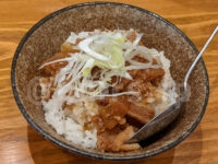 中華そば専門店 八王子ラーメンよしだ＠東京都八王子市 ランチセット ミニ豚丼