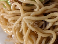 麺処 井の庄 立川店＠たま館（東京都立川市） 豚イノジ ちぢれ中太麺