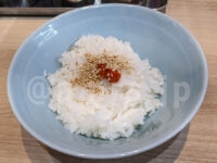 らーめん 尾又家＠東京都八王子市 ラーメン並+ライス（少なめ） カスタマイズ