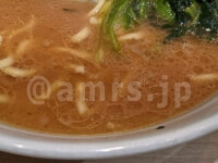 らーめん 尾又家＠東京都八王子市 ラーメン並+ライス（少なめ） カスタマイズ スープ