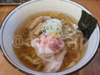 MENクライ＠東京都港区 塩ラーメン 玉子かけごはん