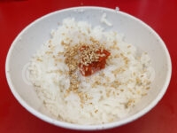 ラーメン 堀田家＠東京都千代田区 ライス カスタマイズ