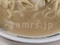 日高屋 立川南口店＠東京都立川市 野菜たっぷりタンメン 麺少なめ スープ