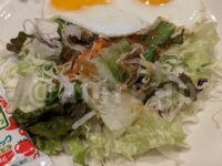 目玉焼きセット＠ガスト レビュー サラダ