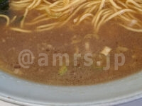 ○つばき食堂＠東京都小金井市 ラーメン 中 スープ