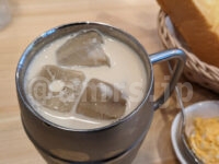 アイスミルクコーヒー たっぷりサイズ・選べるモーニング＠コメダ珈琲店 モーニング アイスミルクコーヒー たっぷりサイズ 山食パン トースト ローブパン 手作りたまごペースト