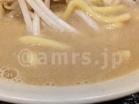 味噌麺処 花道庵＠東京ラーメンストリート（東京都千代田区） 味噌ラーメン（麺200g）スープ