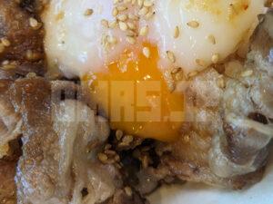 旨味醬油焼き牛めし 松屋 温玉割り