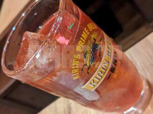 リーマン酒場ちばチャン 新橋店 東京都港区 飲み放題ドリンク 苺サワー