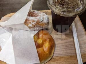 ブーランジェリー ラ・テール 京葉ストリ－ト店 グランスタ東京 東京都千代田区 モーニングクリームパンセット・ポテドーナッツ プレーン