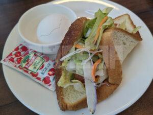 フランクソーセージドッグ＆ゆで卵モーニング ジョナサン