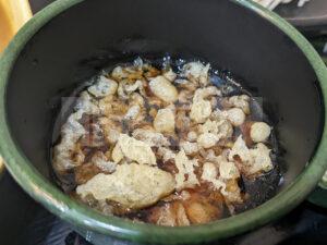 朝セット カレー ゆで太郎 ゆで太郎システム 蕎麦つゆ 天然仕様 揚げ玉