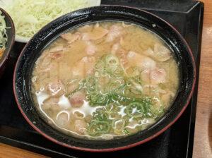 かつや 秋葉原店 東京都千代田区 ミニソースカツ丼セット とん汁大変更