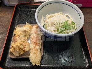 おにやんま 新橋店 東京都港区 冷「並盛」とり天＆ちくわ天おろし