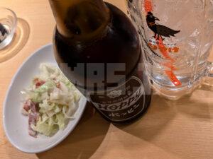 神田屋のスタンド 夕やけ 新橋店 東京都港区 せんべろ ホッピーセット 生ハムコールスロー