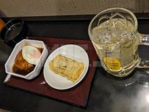 立呑処 なごみ 埼玉県さいたま市 角ハイボール だし巻き玉子 デミグラハンバーグ