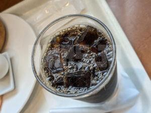 新橋珈琲店 新橋駅前ビル 東京都港区 Bセット 日替わりベーグルセット アイスコーヒー