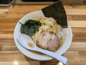 ​らーめん輝 東京都八王子市 朝らーめん 特製卵かけごはん らーめん
