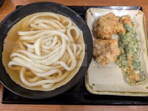 いぶきうどん 吉祥寺店 東京都武蔵野市 とり天ちくわ天かけ
